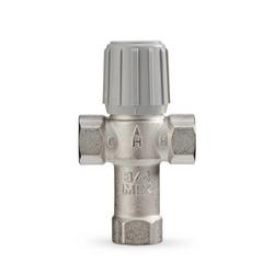 NPT Hydronic Mixing Valve Nickel Plated Brass, Rubber and Plastic 150 psi 120F