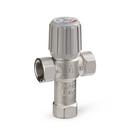 Resideo Metallic NPT Hydronic Mixing Valve Nickel Plated Brass, Rubber and Plastic 150 psi 