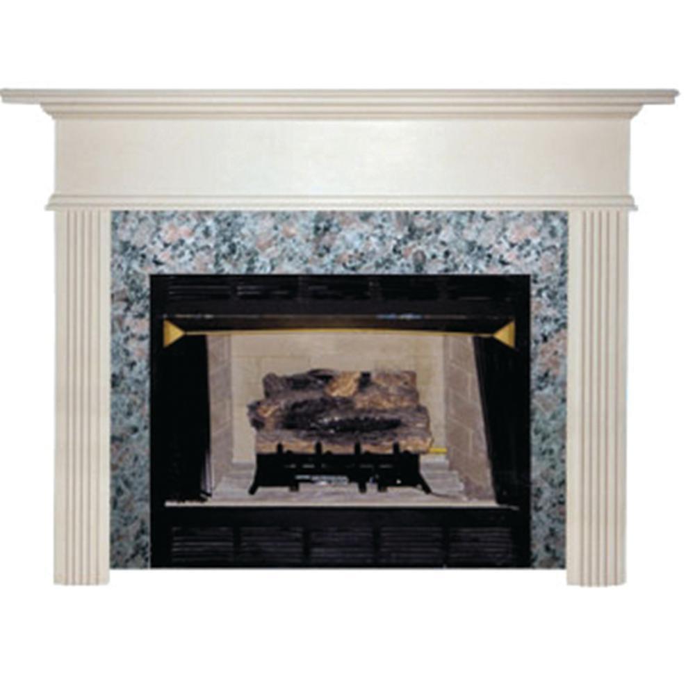Agee Woodworks Satin 47 in. Stain Grade Santore Mantel 