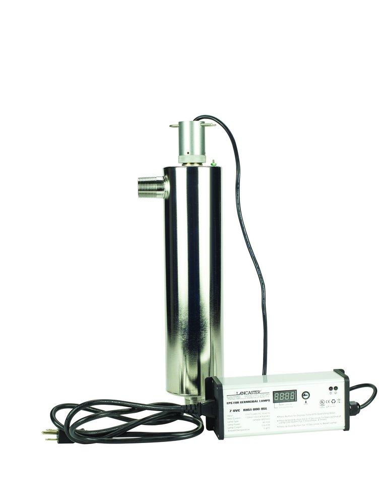 Lancaster Water Treatment Chrome Ultra Violet Water Purifier 