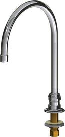 Remote Rigid or Swing Gooseneck Spout in Polished Chrome