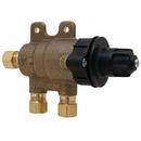 Chicago Faucets Rough Brass Compression Mixing Valve 