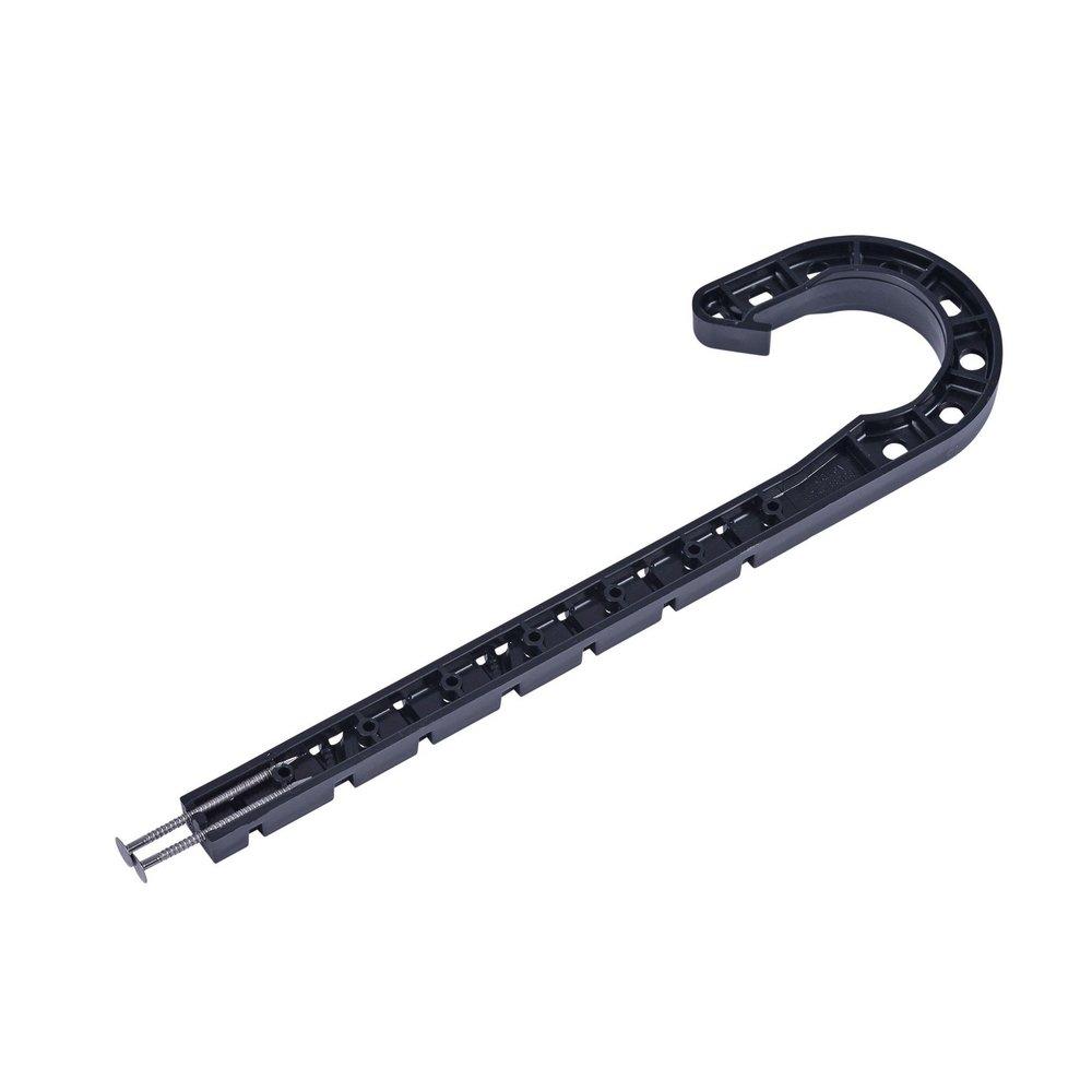 Oatey&reg; Black ABS DWV J Hook in Black 