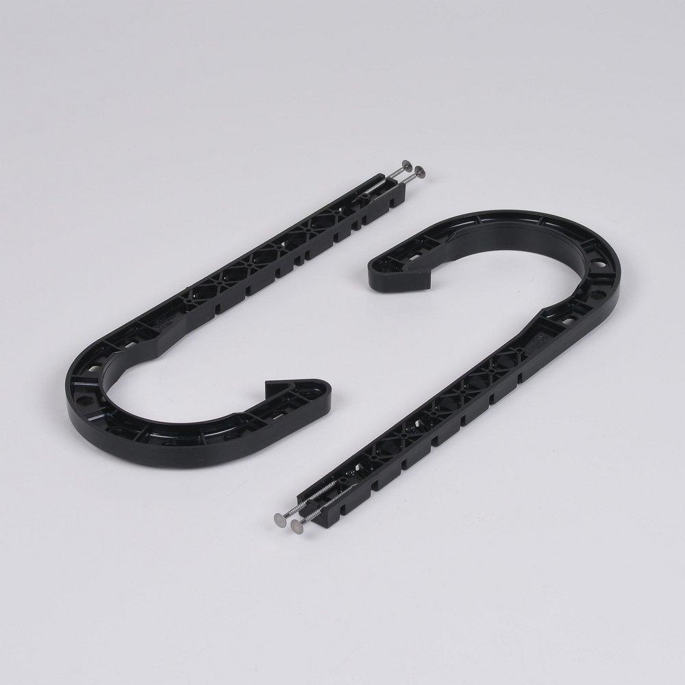 Oatey&reg; Black ABS DWV J Hook in Black 