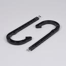 Oatey&reg; Black ABS DWV J Hook in Black 