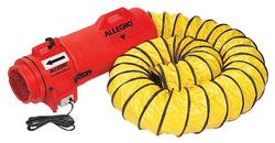 12V Axial DC Plastic Blower with Canister and Ducting