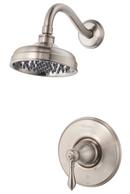 2 gpm Shower Trim with Single Lever Handle in Brushed Nickel