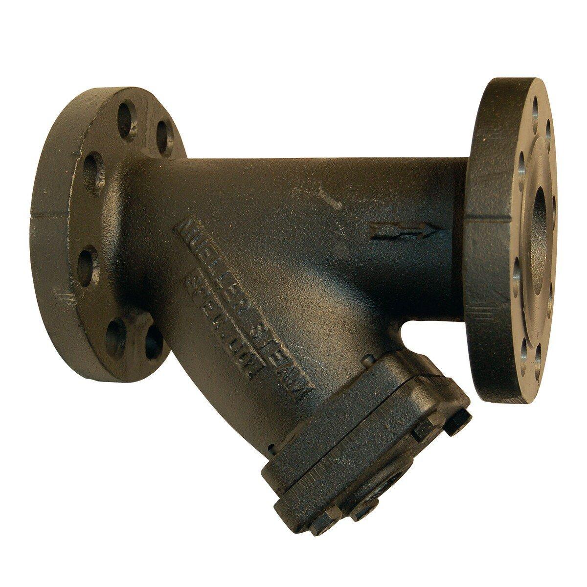 Mueller Steam Specialty Wye Cast Iron Flanged Valve Strainer 
