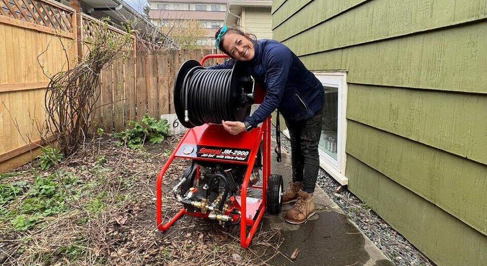 General Pipe Cleaners Black 13 hp Water Jet 