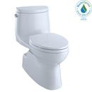 1.28 gpf Elongated One Piece Toilet with Left-Hand Trip Lever in Cotton