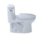 TOTO Cotton 1.28 gpf Elongated One Piece Toilet with Left-Hand Trip Lever 