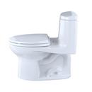 TOTO Cotton 1.28 gpf Elongated One Piece Toilet with Left-Hand Trip Lever 