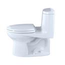 TOTO Cotton 1.28 gpf Elongated One Piece Toilet with Left-Hand Trip Lever 