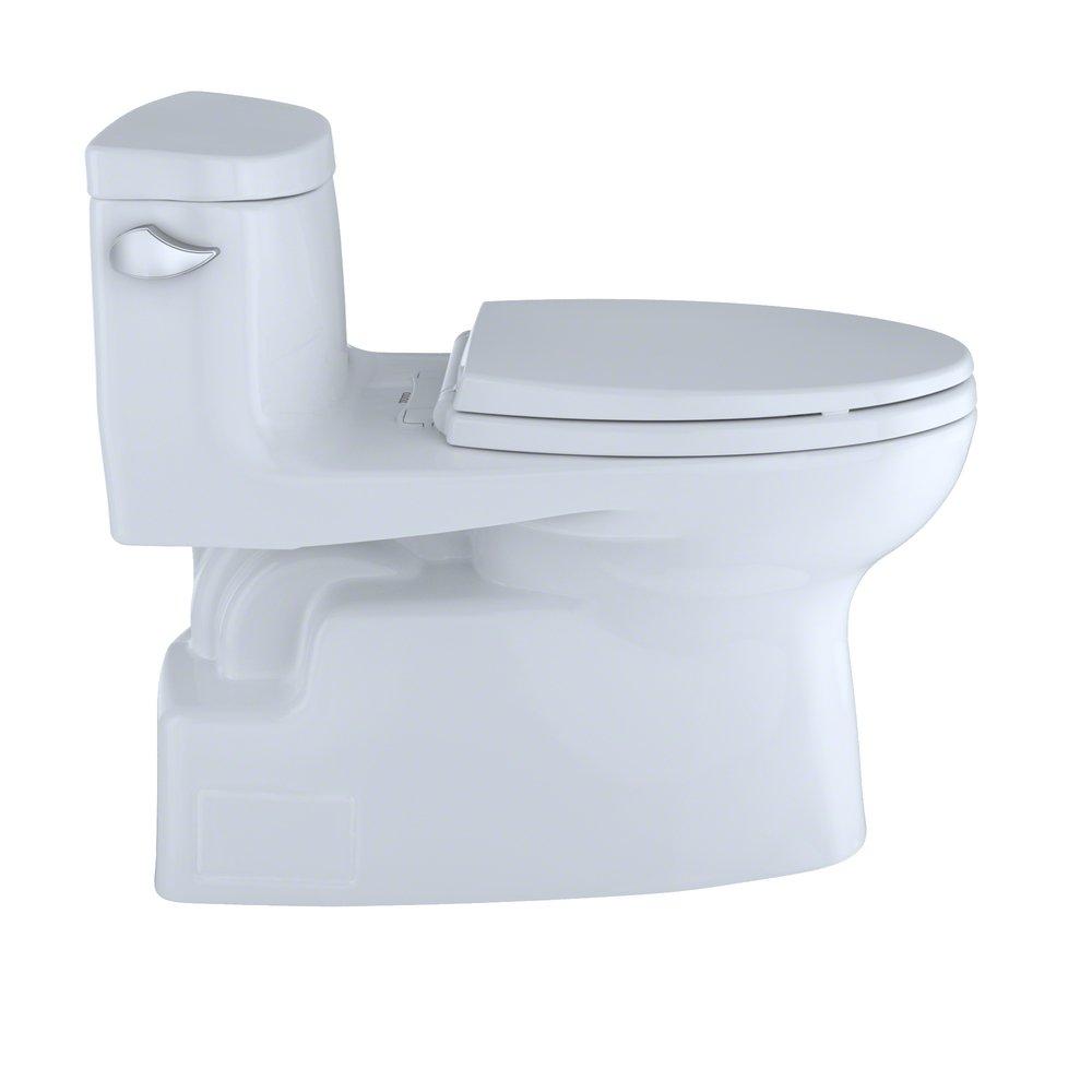 TOTO Cotton 1.28 gpf Elongated One Piece Toilet 