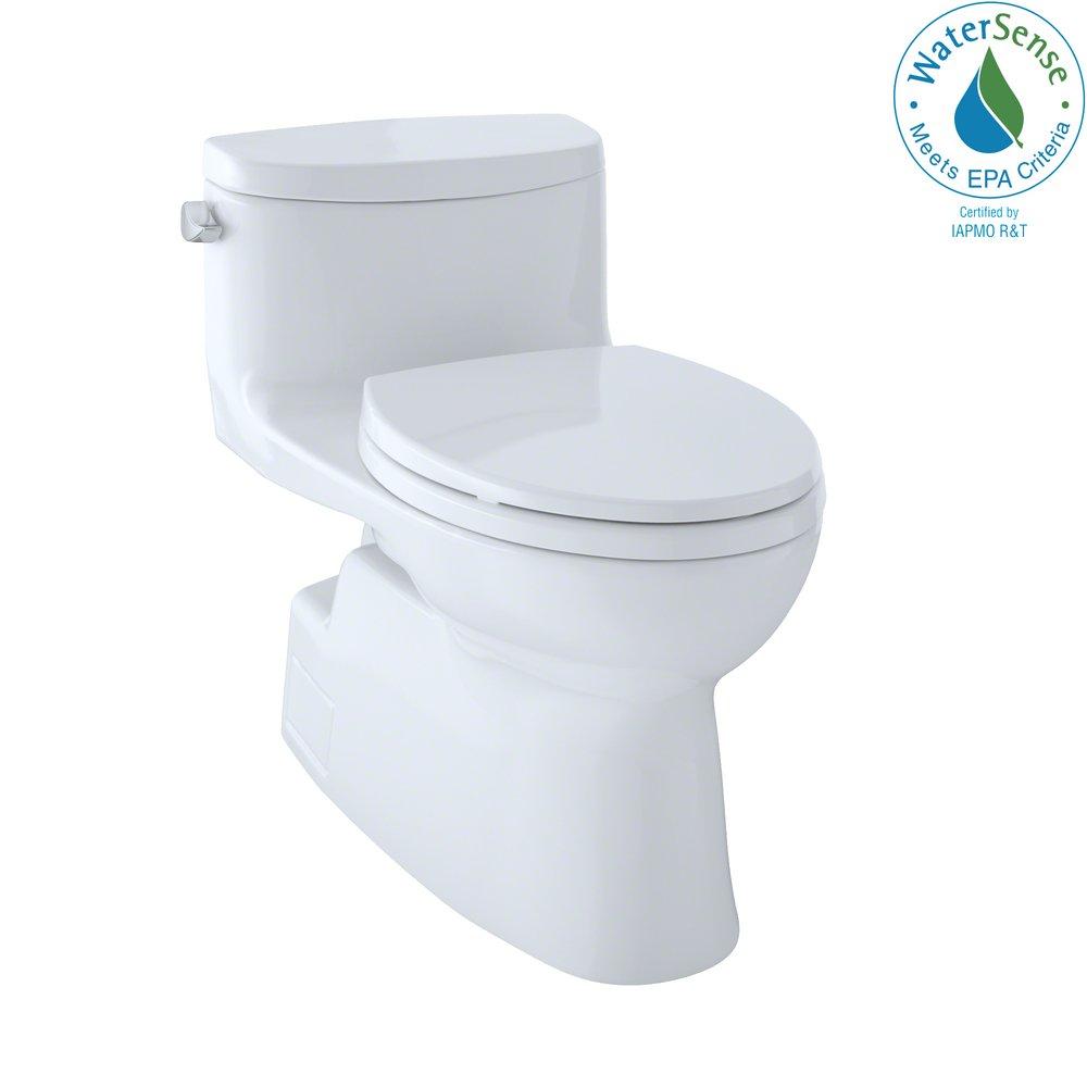 TOTO Cotton 1.28 gpf Elongated One Piece Toilet 