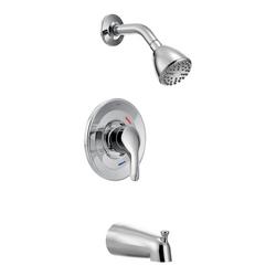 Single Handle Bathtub & Shower Faucet in Polished Chrome (Trim Only)