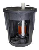 1/3 HP 115V Cast Aluminum Submersible Sump Pump Package 