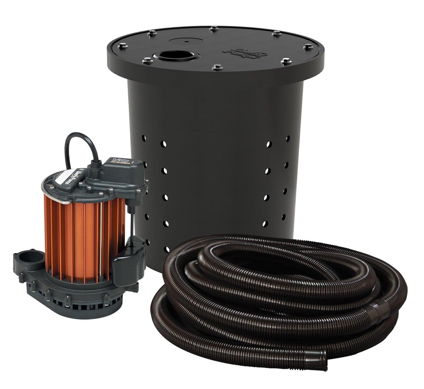 Liberty Pumps 1-1/2 in. 115V 10 ft. Cast Iron Sump Pump 
