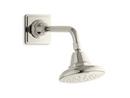 Single Function Air Showerhead in Vibrant Polished Nickel