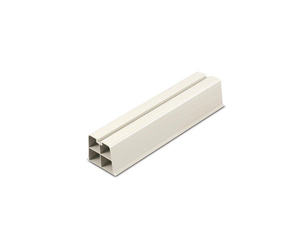 18 in. Support Riser 397 lbs Plastic in Ivory 