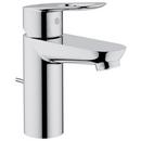 GROHE StarLight&reg; Polished Chrome Single Handle Monoblock Bathroom Sink Faucet 