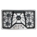 36 x 3-1/4 in. 5-Burner Natural Gas Cooktop in Stainless Steel