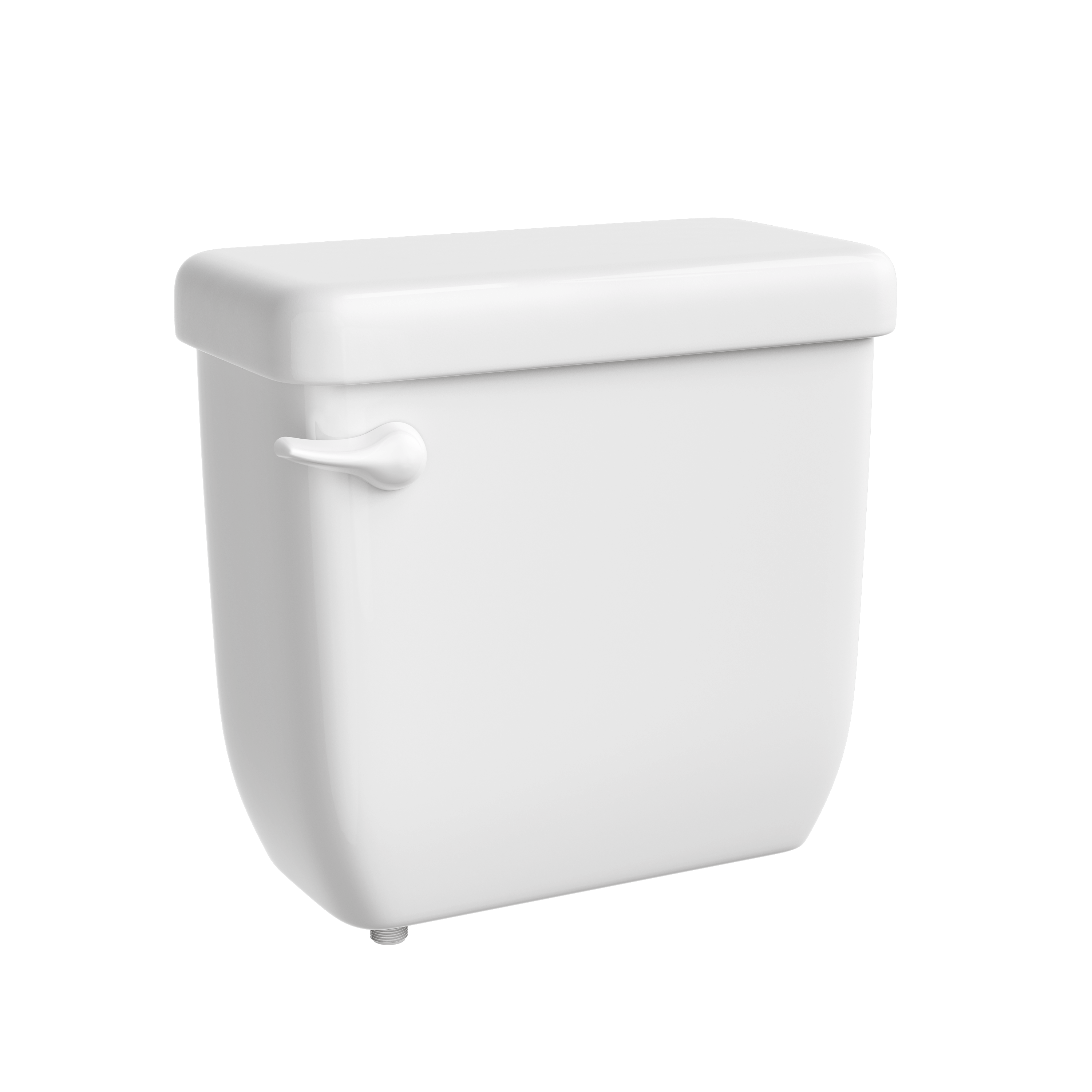 PROFLO&reg; White 1.6 gpf Floor Mount Toilet Tank 
