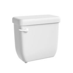 1.6 gpf Insulated Toilet Tank in White