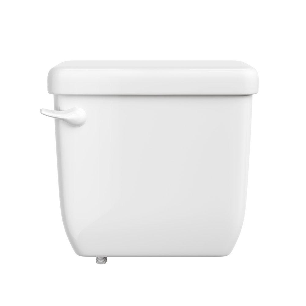 PROFLO&reg; White 1.6 gpf Floor Mount Toilet Tank 