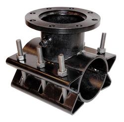 4 x 4 x 12 in. Flanged Carbon Steel Tapping Sleeve