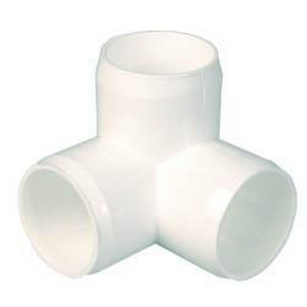 United States Plastic White 90 Degree Plastic Elbow 