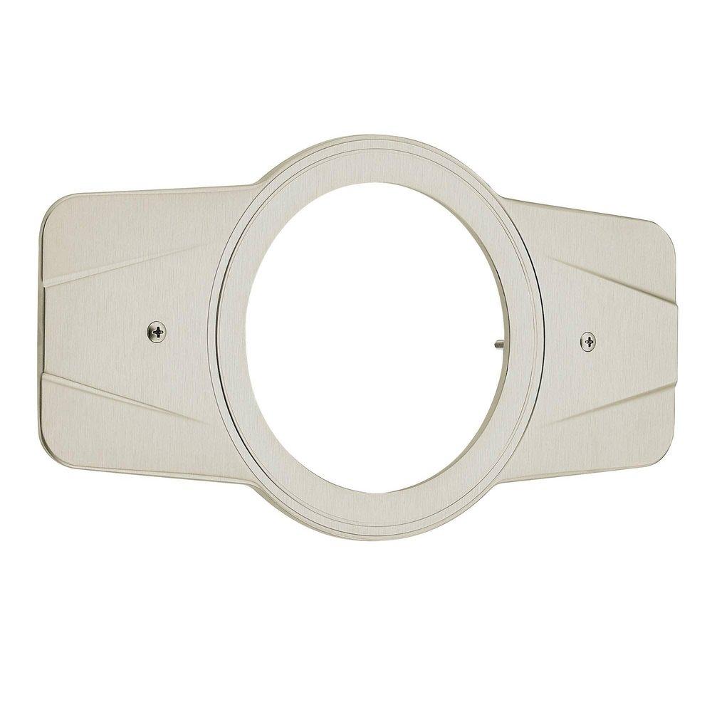Cleveland Faucet Group Brushed Nickel 5-1/2 in. Metal Escutcheon 