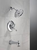 Delta Faucet Chrome Two Handle Single Function Bathtub & Shower Faucet (Trim Only) 