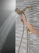 Delta Faucet Brilliance Champagne Bronze Single Handle Multi Function Shower Faucet (Trim Only) 