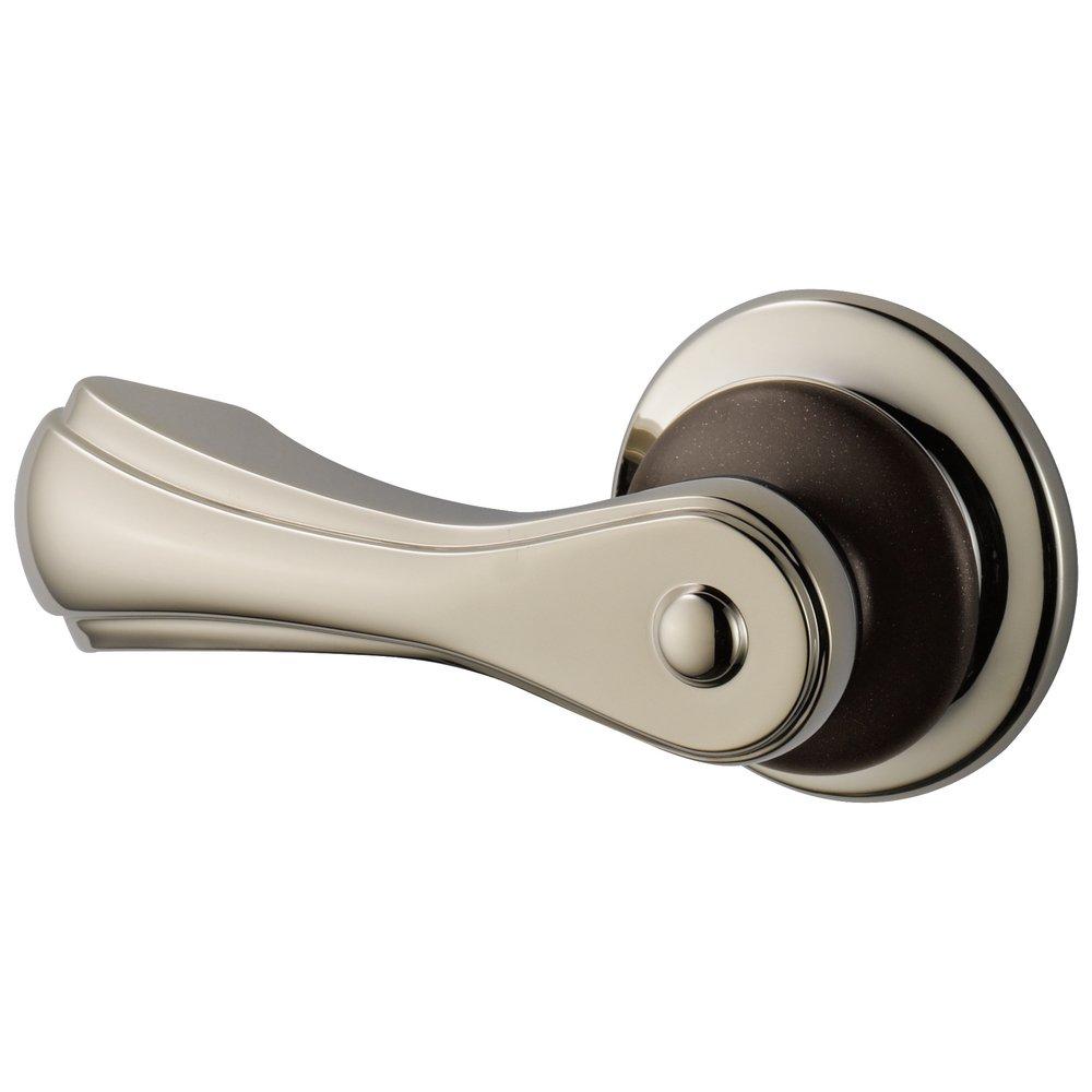 Delta Faucet Cocoa Bronze/Polished Nickel Trip Lever 
