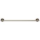 24 in. Towel Bar in Cocoa Bronze with Polished Nickel