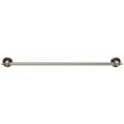 24 in. Towel Bar in Cocoa Bronze with Polished Nickel