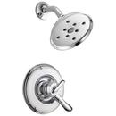 One Handle Single Function Shower Faucet in Chrome (Trim Only)