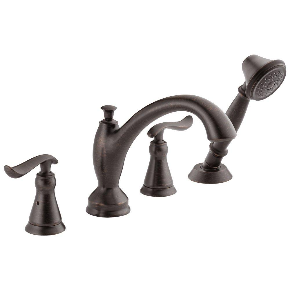 Delta Faucet Venetian&reg; Bronze Two Handle Roman Tub Faucet Trim Only 