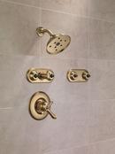 Delta Faucet Brilliance Champagne Bronze Single Handle Single Function Shower Faucet (Trim Only) 