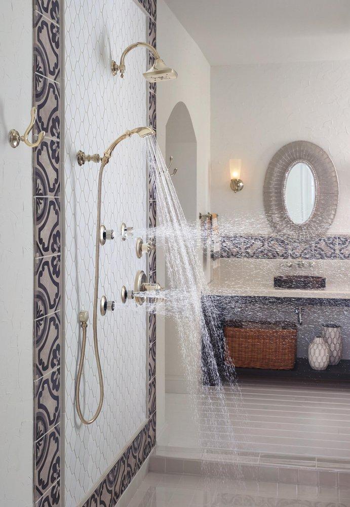 Brizo Polished Nickel 2 gpm Shower Faucet with Double Lever Handle (Trim Only) 