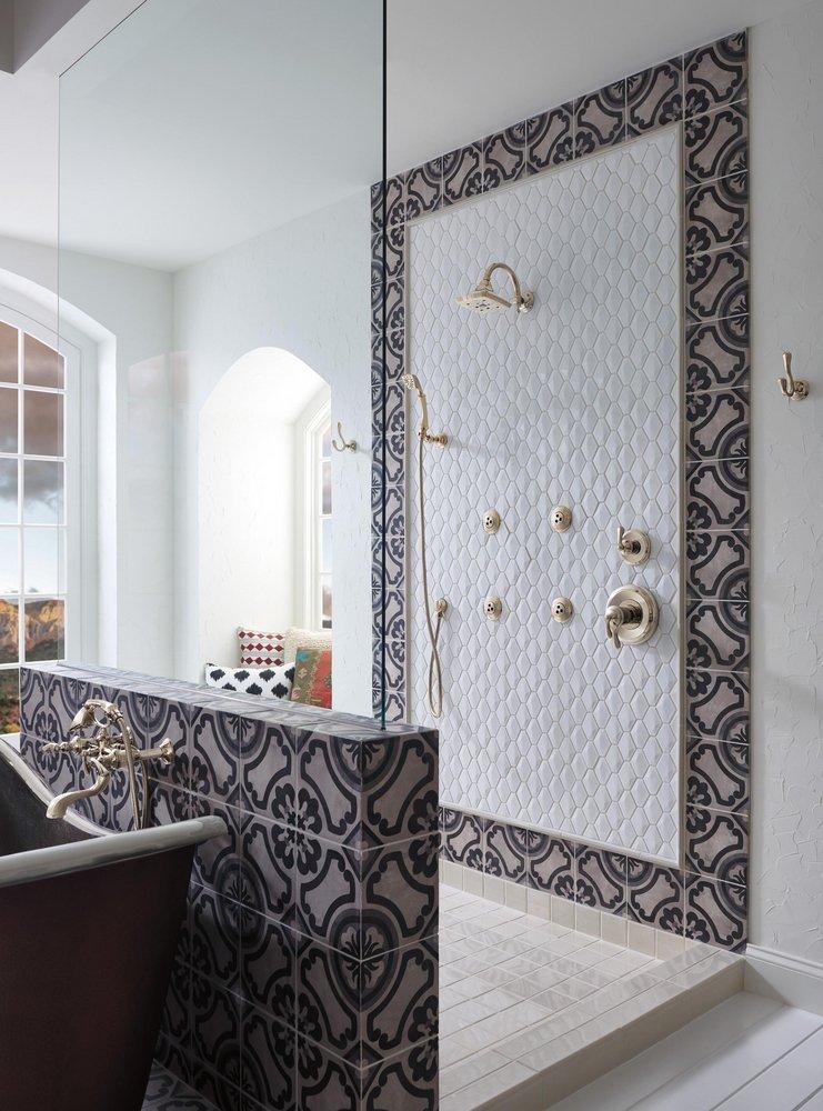 Brizo Polished Nickel 2 gpm Shower Faucet with Double Lever Handle (Trim Only) 