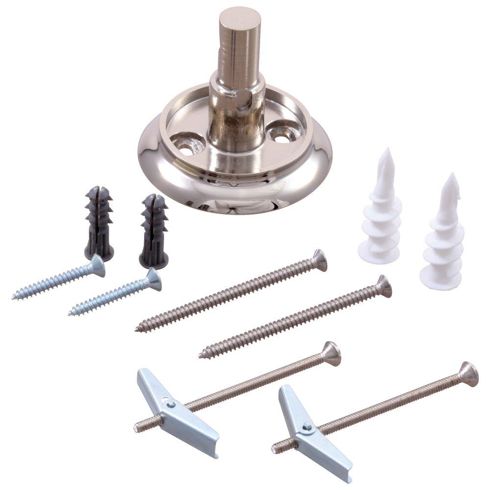 Brizo Polished Nickel Mounting Plate and Hardware *CHARLO Brilliance Pearl Nickel 