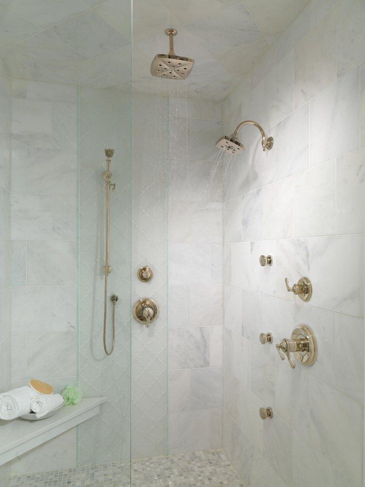 Brizo Polished Nickel Tub and Shower Diverter Valve with Single Lever Handle 
