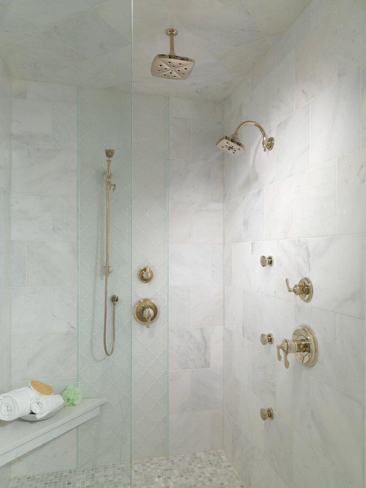 Brizo Polished Nickel Tub and Shower Diverter Valve with Single Lever Handle 