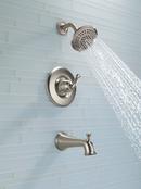 Delta Faucet Brilliance Stainless Single Handle Multi Function Bathtub & Shower Faucet (Trim Only) 