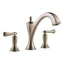No Handle Roman Tub Faucet in Brushed Nickel Trim Only