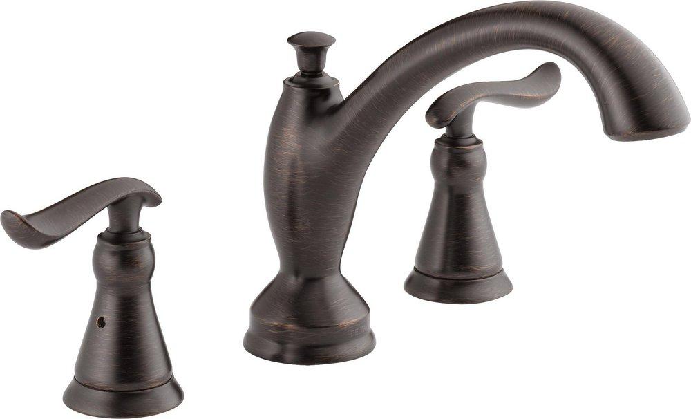 Delta Faucet Venetian&reg; Bronze Two Handle Roman Tub Faucet Trim Only 