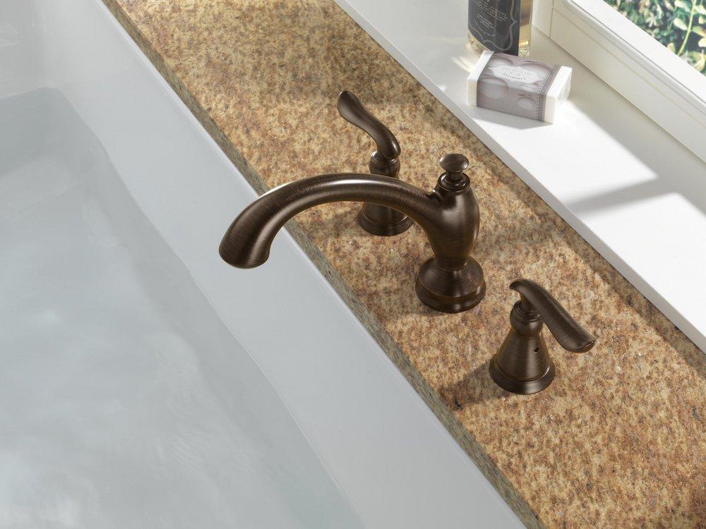 Delta Faucet Venetian Bronze Two Handle Roman Tub Faucet Trim Only 
