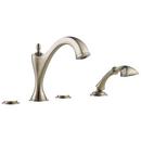 Roman Tub Faucet with Handshower in Brushed Nickel (Trim Only)